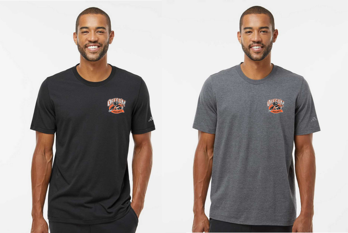 Oregon Hockey Adidas - Men's  Blended T-Shirt Men V1
