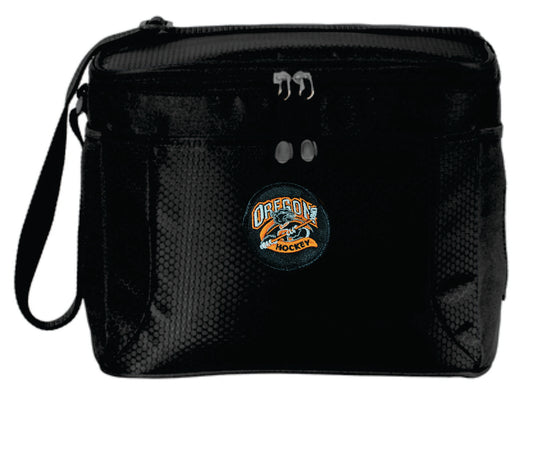 Oregon Hockey Soft cooler 12 or 24 with logo patch V1