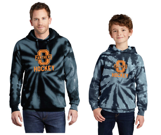 Oregon Youth Hockey Tie Dye Hoodie, Unisex and Youth