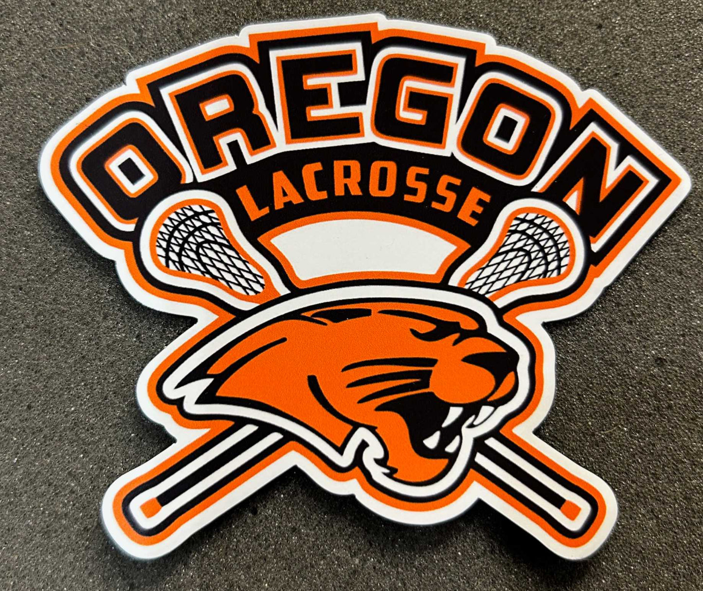 Oregon Lacrosse Magnet