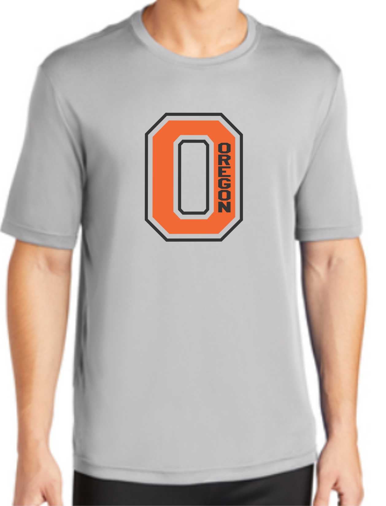 Oregon Panthers Sublimated T-shirt gray or orange v2, Youth/ Adult