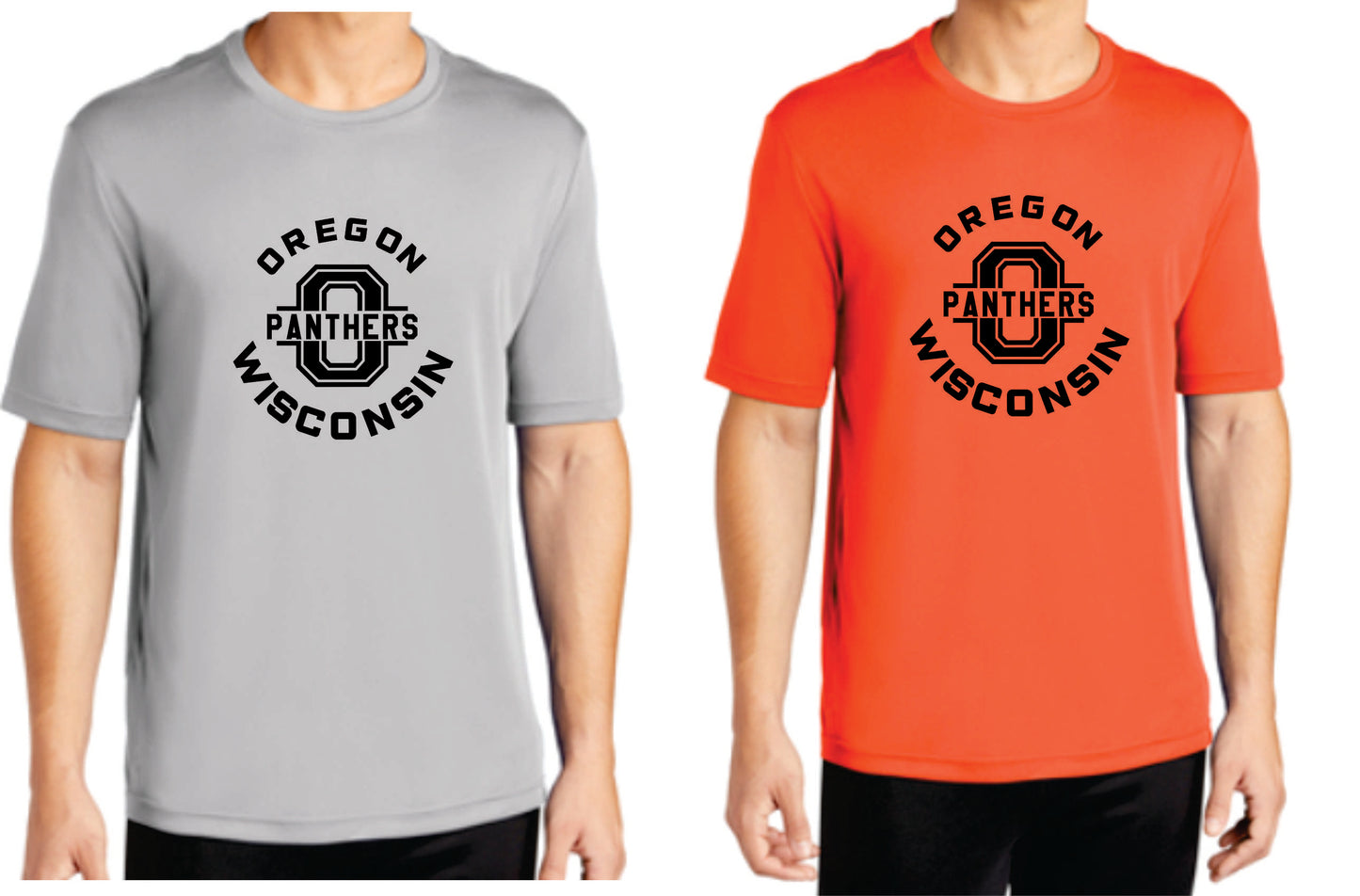 Oregon Panthers Sublimated T-shirt gray or orange v5, Youth/ Adult