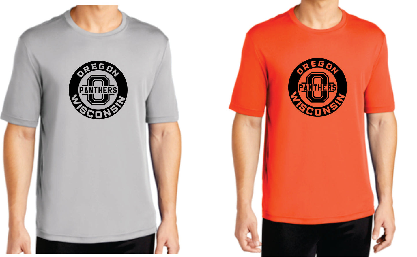 Oregon Panthers Sublimated T-shirt gray or orange v4, Youth/ Adult
