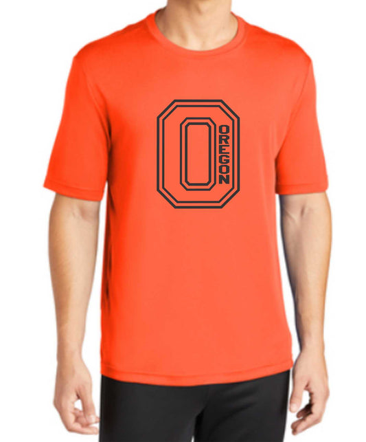 Oregon Panthers Sublimated T-shirt gray or orange v2, Youth/ Adult