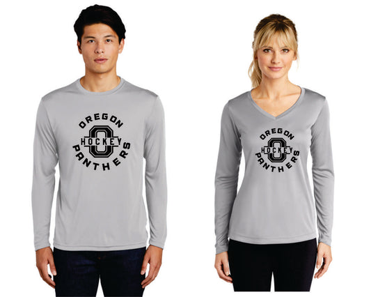 Oregon Panthers Hockey Sublimated Long Sleeve T-shirt v3, Men, Women, Youth