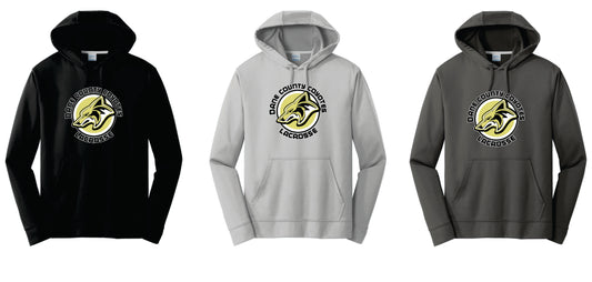 Coyotes Performance Hoodie.  Adult and Youth Sizes