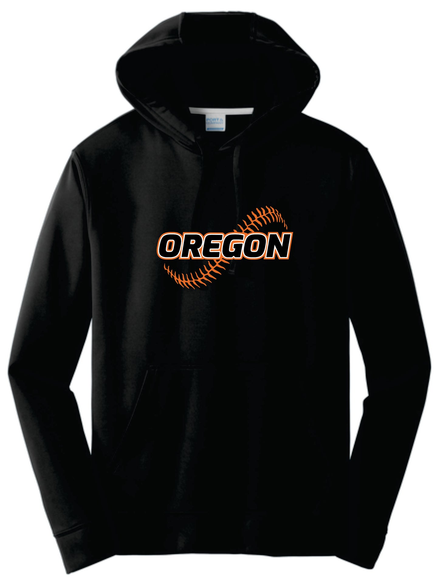 OBB Performance Hoodie. Black, Charcoal,Silver. Adult and Youth Sizes  V1