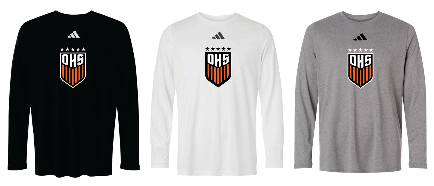 OHS BS Adidas Pregame Long Sleeve T-Shirt. Men, Women V1