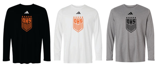 OHS BS Adidas Pregame Long Sleeve T-Shirt.  Men, Women V2