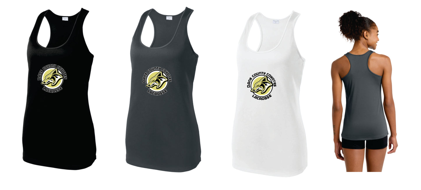 Coyotes Performance  Racerback Tank for Women