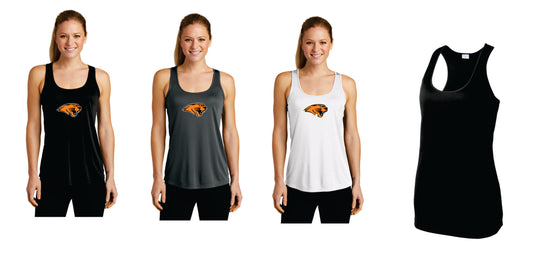 Oregon Panthers Performance  Racerback Tank for Women P1