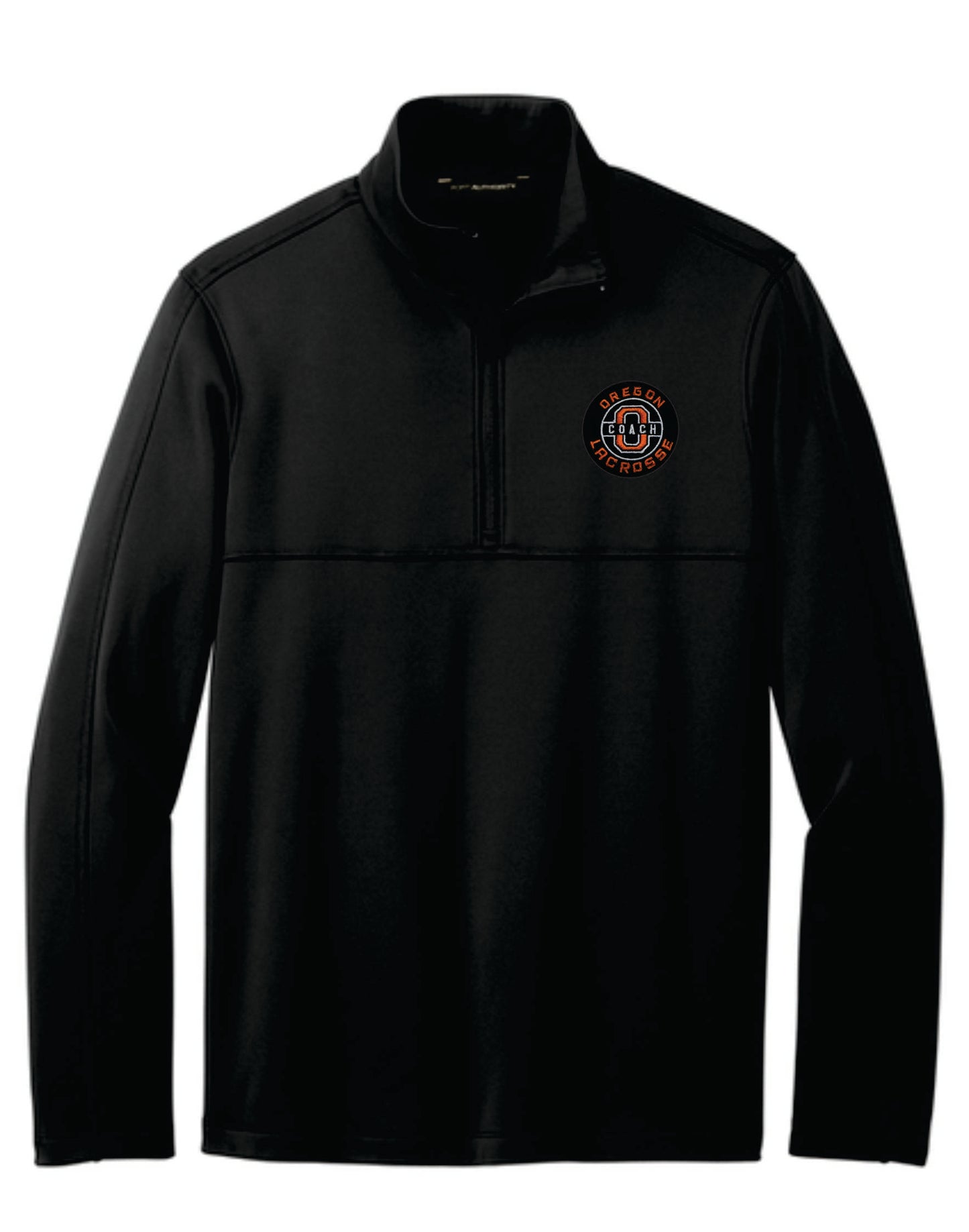 Lacrosse Coaches Port Authority Smooth Fleece Quarter Zip Unisex Sizes Coaches CV2