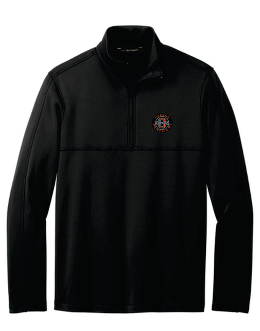 Lacrosse Coaches Port Authority Smooth Fleece Quarter Zip Unisex Sizes Coaches V2