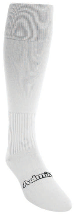 Admiral Tourney II Socks. White, Black. Required for all Boys Players