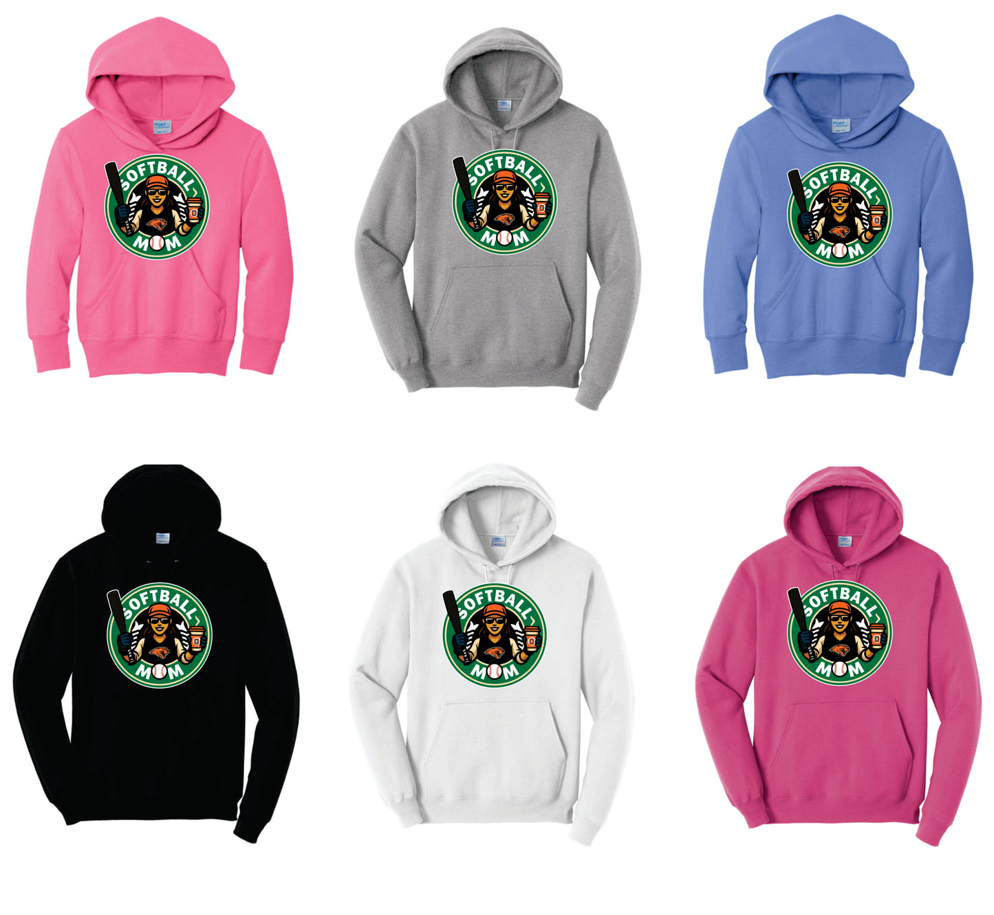 Softball Mom Hoodie. Unisex Sizes