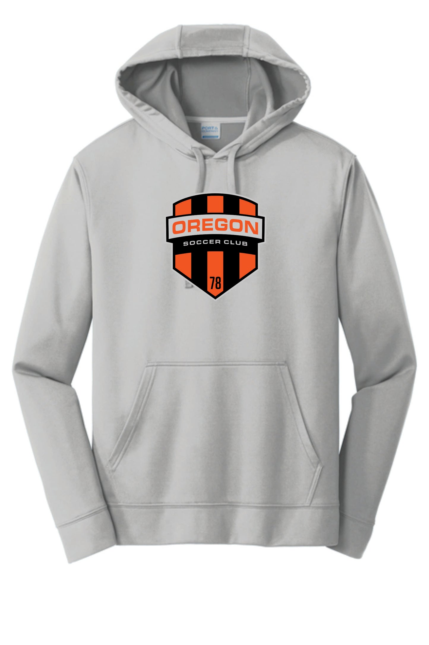 Oregon SC Performance Hoodie. Full Front Sublimated Design. Adult and Youth Sizes (Copy)