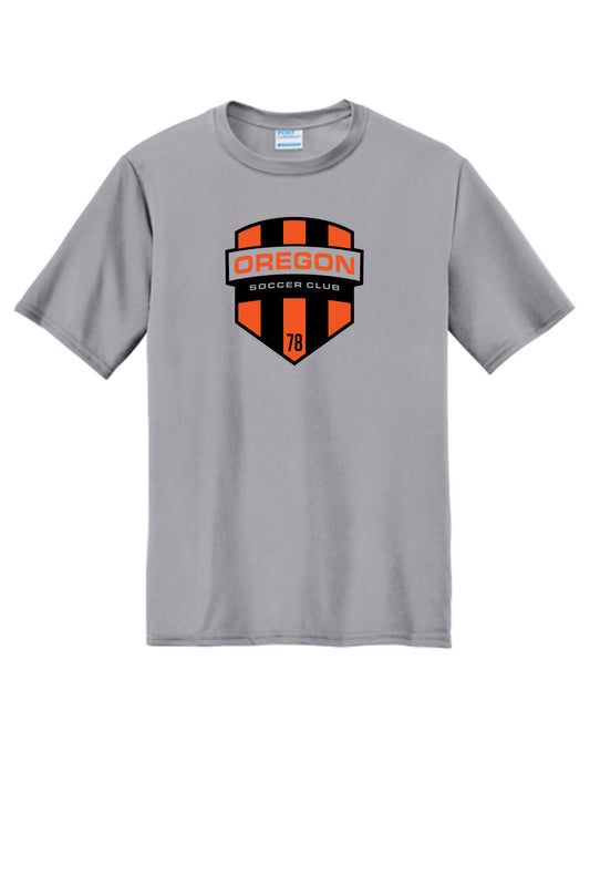 Oregon SC Performance Tee. Full Front Sublimated Design. Adult, Women, and Youth Sizes