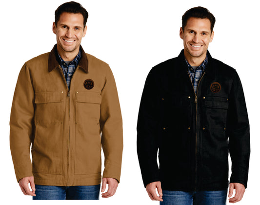 TBST Washed Duck Cloth Chore Coat V1
