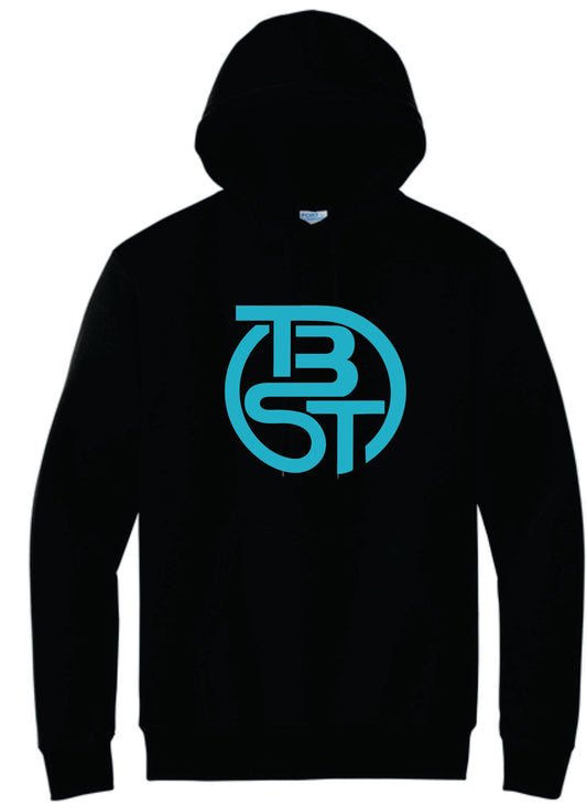 TBST Cotton Blend Hoodie.  Black, Gray, White.   Adult and Youth Sizes V1