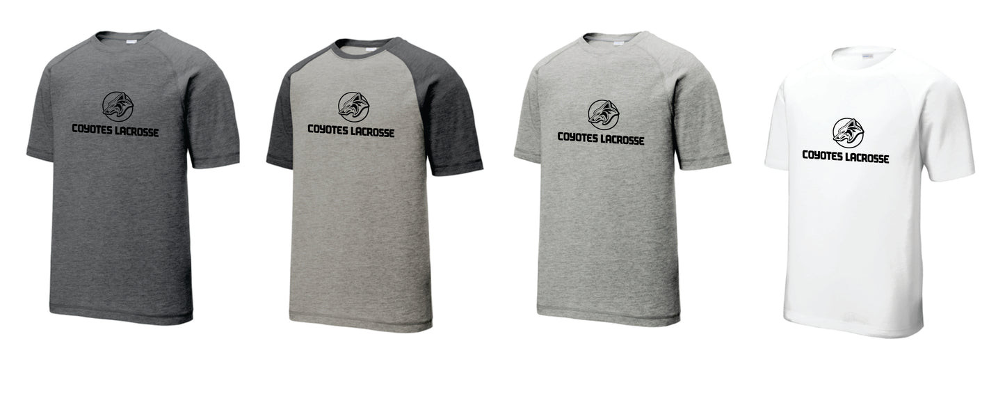 Coyotes Sport-Tek® PosiCharge® Tri-Blend Wicking Raglan Tee