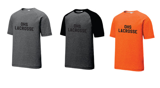 OHS Boys Lacrosse  Sport-Tek® PosiCharge® Tri-Blend Wicking Raglan Tee  Tri2