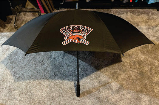 Oregon Lacrosse Golf Umbrella V1