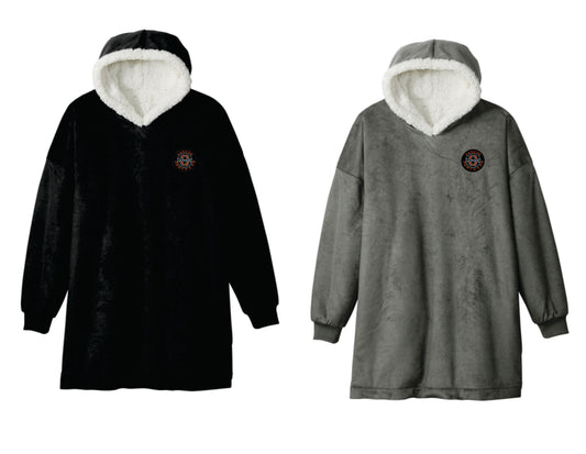 OHS Boys Lacrosse Wearable Blanket with embroidered logo V2