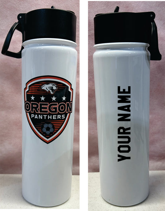 OHS Girls Soccer Water Bottle includes personalization!