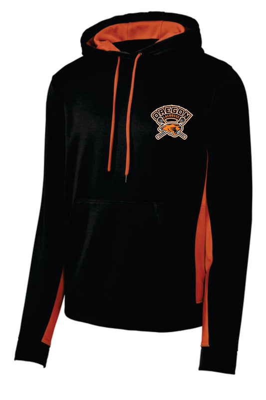 Lacrosse Coaches Sport Tek Color Block Hoodie. Unisex Sizes Coaches V1