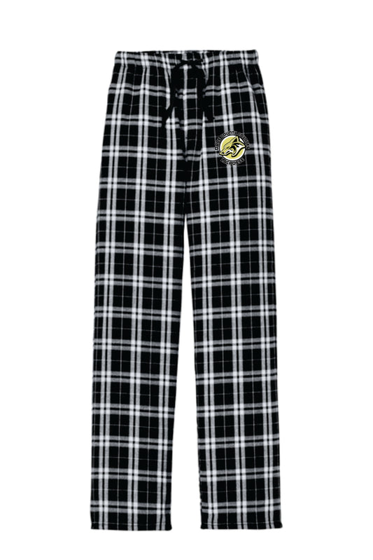 Coyotes  Plaid Flannel Pajama Pants Men Women