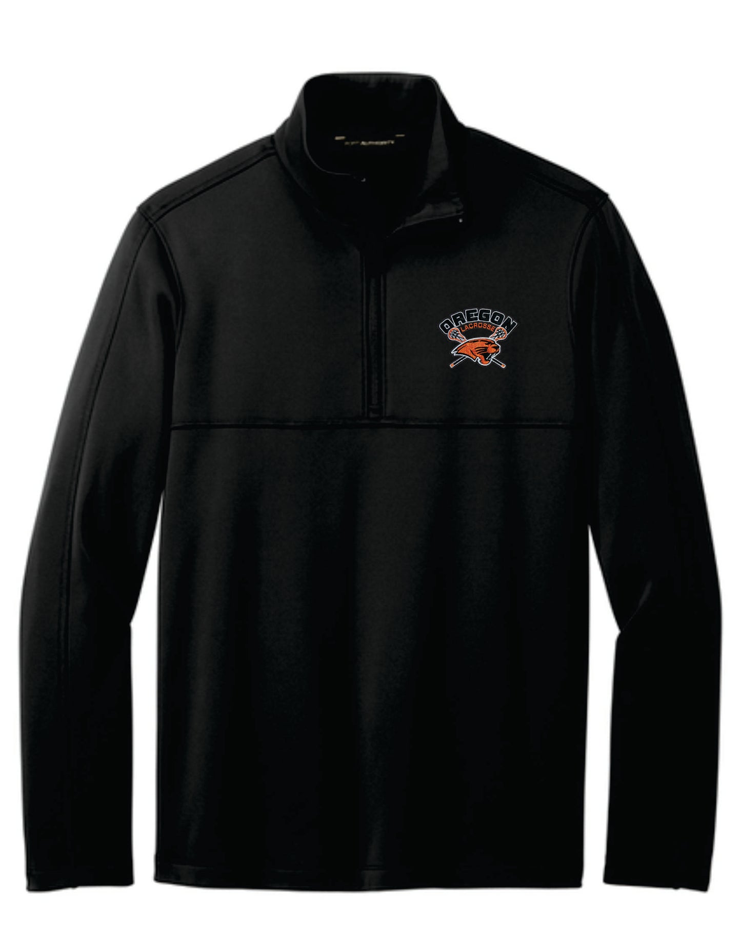 Lacrosse Coaches Port Authority Smooth Fleece Quarter Zip Unisex Sizes V1