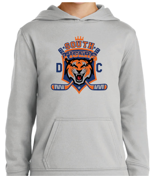 DC Tigers Sublimated Hooded Sweatshirt, Youth/ Adult